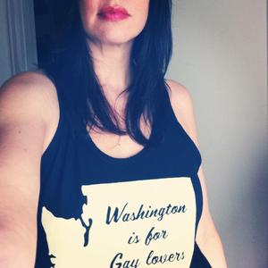 Image of 'Washington is for Gay Lovers' Tank Top