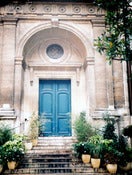 Image of <i>blue door</i><br>6" x 8" print</br>