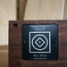 Image of Walnut 6" X 6" Block Clock