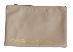 Image of 'Makeup' Leather Purse