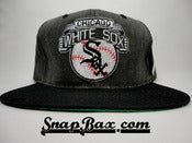 Image of Vintage Deadstock Starter Chicago Whitesox Acid Wash Snapback cap