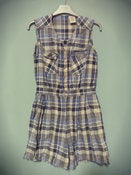 Image of VTG Plaid Playsuit