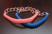 Image of Plastic Macrame Bracelet
