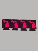 Image of Michigan Beer Can Koozie