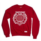 Image of Red Logo Crew Neck