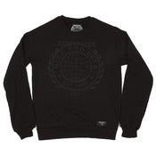 Image of Black on Black Logo Crewneck