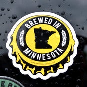 Image of BREWED IN MINNESOTA - STICKER PACK