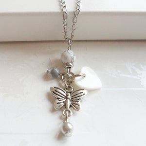 Image of Silver Enchantment Charm Necklace