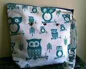 Image of "Totable" Yarn Pop - Turquoise Owls