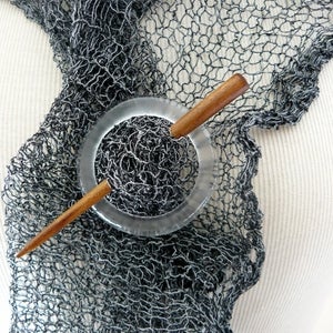 Image of Glass Shawl Pin