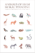 Image of Animals of High Moral Standing Print by R.S. Posnak