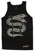 Image of Snake Tank Top - Black