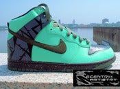 Image of "Bamboo Tree" Custom Dunk High (1-of-1)