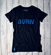 Burn Tee - Black/Teal