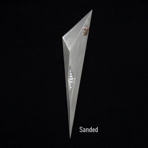 Image of Sanded Mezuzah with Window