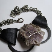 Image of Amethyst Lita Rock Necklace