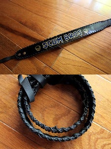 Image of Custom Handmade Leather Personalized Camera Strap Adjustable