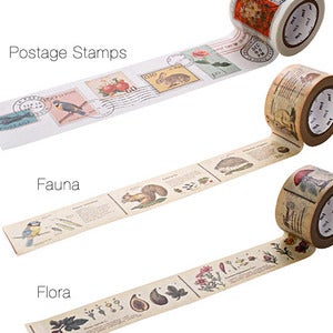 Image of mTape Illustrated Washi Tape