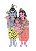 Image of Deity Print