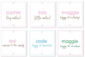 Image of PERSONALIZED MESSAGE LABELS