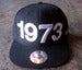 Image of THE ORIGINATORS x MITCHELL & NESS 1973 BIRTH OF HIP-HOP SNAP-BACK (BLACK/WHITE)