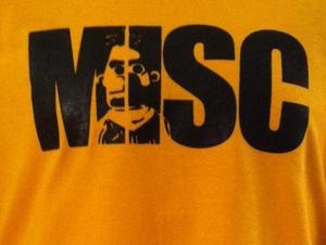 Image of THE MISC BERTSHIRT (BLACK LOGO)