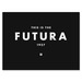 Image of Futura Print on Black - Screen Printed