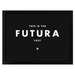Image of Futura Print on Black - Screen Printed