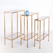 Image of Porter Gold Leaf Shelf 