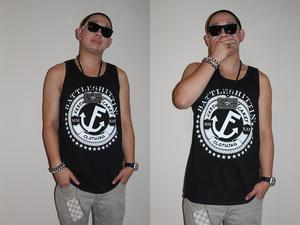 Image of Fr3sh & Cakey "BattleShittin'" Men's Tank Top in Black