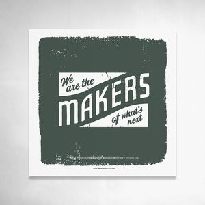 Image of Makers (Green) 9x9