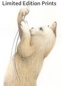 Image of Cat and Mouse Chase - Framed or Unframed Print