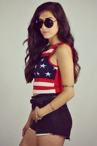 Image of Vintage Americana Crop 