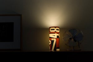 Image of Industrial Numbers Lamp - Limited Edition Lightwrap&reg;