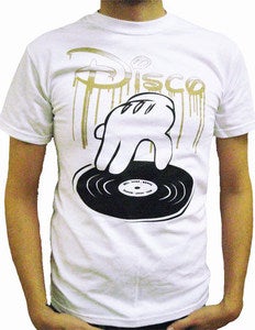Image of DISCO : WHITE T-SHIRT