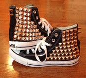 Image of Women's Studded and Spiked Converse (Pre-Order)