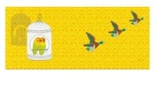 Image of Two Lovebirds, Three China Ducks - Limited Edition Screenprint