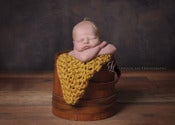 Image of Mini Chunky Blanket in Citron (can customize)