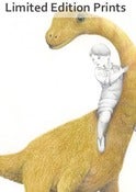 Image of Ready, Steady Dinosaur - Framed or Unframed Print