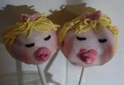 Image of Baby Girl Cake Pops Box of 6