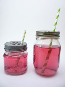 Image of Mason Jar and Daisy Ring Set
