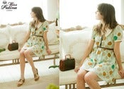 Image of Gone With The Wind Tea Dress (Tree Print)