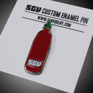 Image of SGV Hot Sauce pin