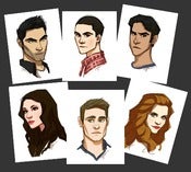 Image of Teen Wolf 5x7" Matte Prints