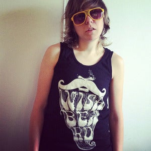 Image of Unisex Logo Tank in Black