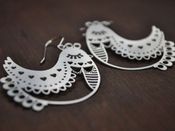 Image of Peacock Earrings