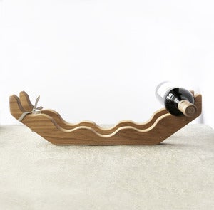 Image of Oak Wine rack