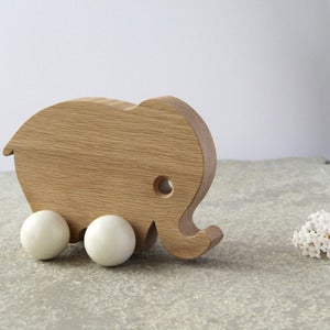 Image of Solid Oak White Elephant