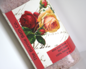 Image of Wild Irish Rose Aromatherapy Bath Salts With Rose Buds 