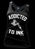 Image of Addicted to Ink Racer Tank Style # 3141